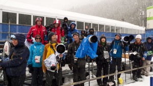 Photographers at whistler Creekside