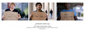 Gratitude week Series