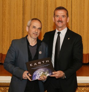 Meeting Chris Hadfield at the XL Leadership Summit was truly an honour for the space geek and photographer I am. Photo by Kim Stallknecht